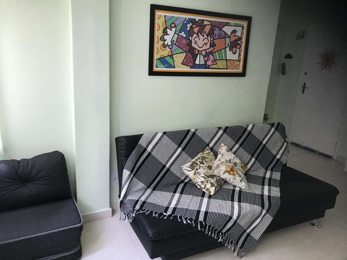 Santos, 1 Pe Na Areia , O Outro Tambem! Apartman Santos  Kültér fotó